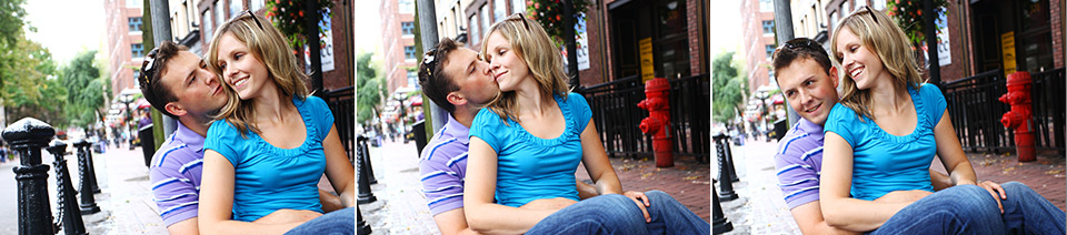 Gastown engagement photography
